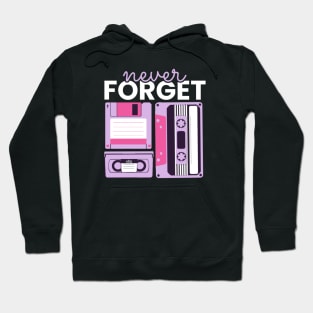 Never Forget Retro Tech Hoodie